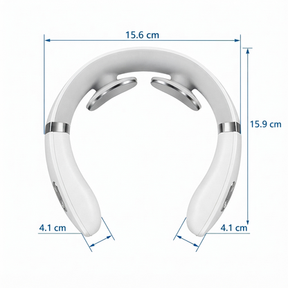 Masajeador Cervical EMS con Calor – Alivio Inmediato del Dolor de Cuello