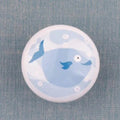 Pomo infantil de cerámica pintado a mano – para cómoda, armario y cajones de niños – Ø 38 mm