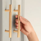 Tirador de cocina dorado champán moleteado – aluminio – para muebles y armarios – pomo, 96 a 192 mm