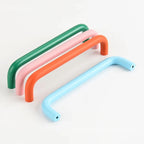 Tirador infantil de colores pastel para armario y cómoda – en U de aluminio – 96 a 320 mm