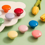 Pomo infantil de cerámica de colores para cómoda, armario y cajones – Ø 32 o 38 mm