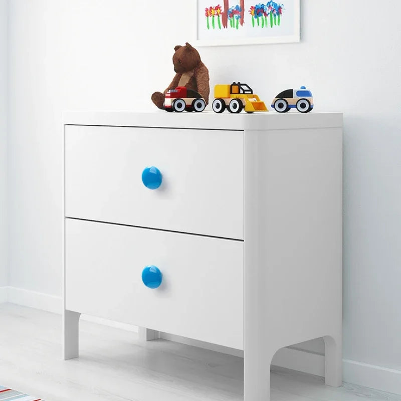 Pomo infantil de cerámica de colores para cómoda, armario y cajones – Ø 32 o 38 mm