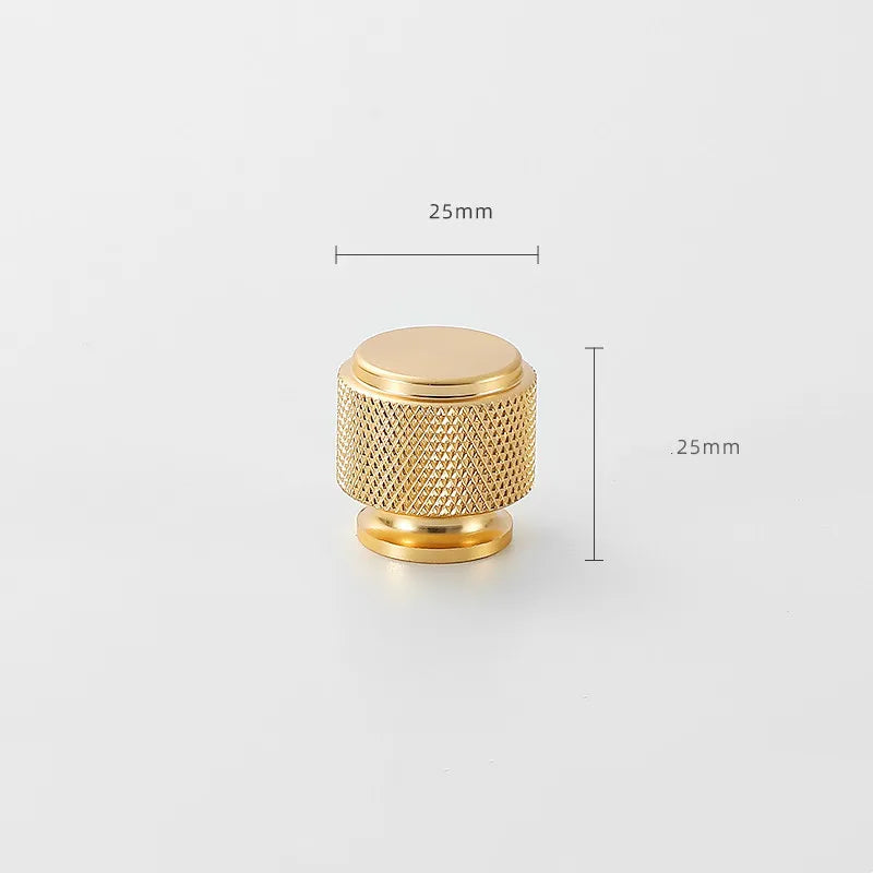 Tirador de cocina moleteado negro mate o dorado – aluminio – pomos y barras para muebles – 96 a 192 mm