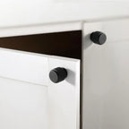 Pomo minimalista para cocina, cajones y armarios – negro, plata o dorado – aluminio – 6 diseños
