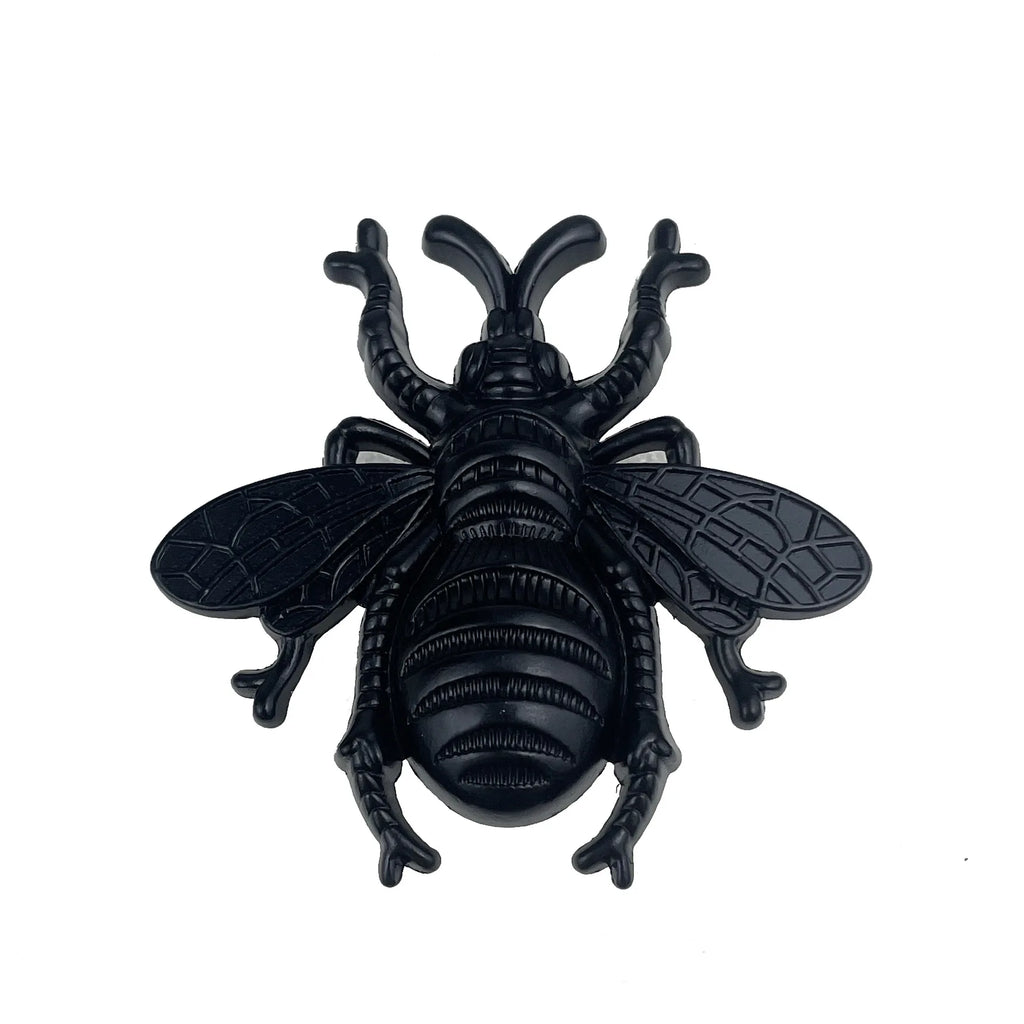 Pomo abeja de metal macizo para muebles, cómoda y cajones – 7 acabados – 59 × 56 mm