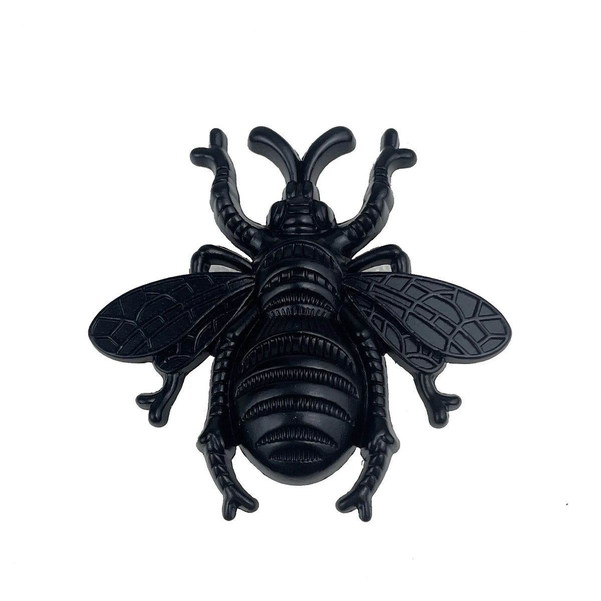 Pomo abeja de metal macizo para muebles, cómoda y cajones – 7 acabados – 59 × 56 mm